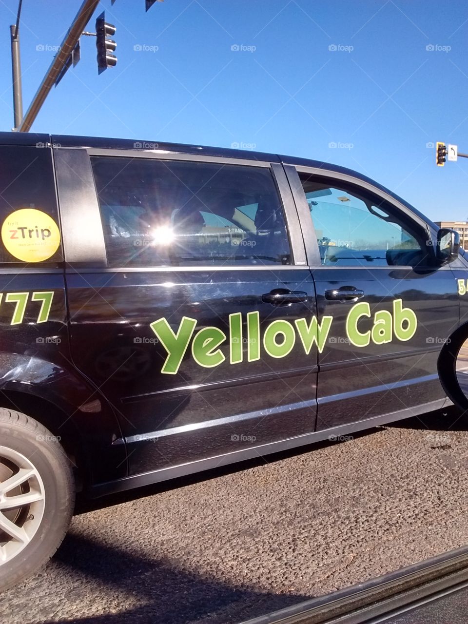 a black"yellow cab"?