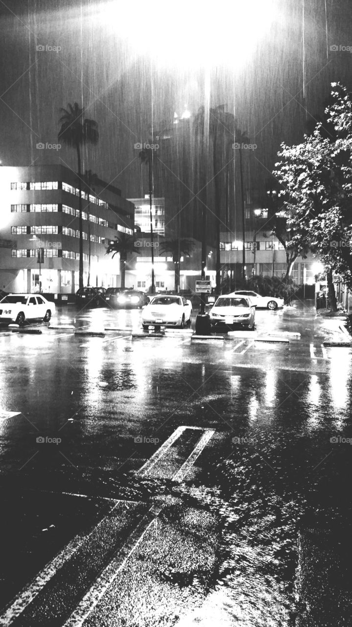 Night rain