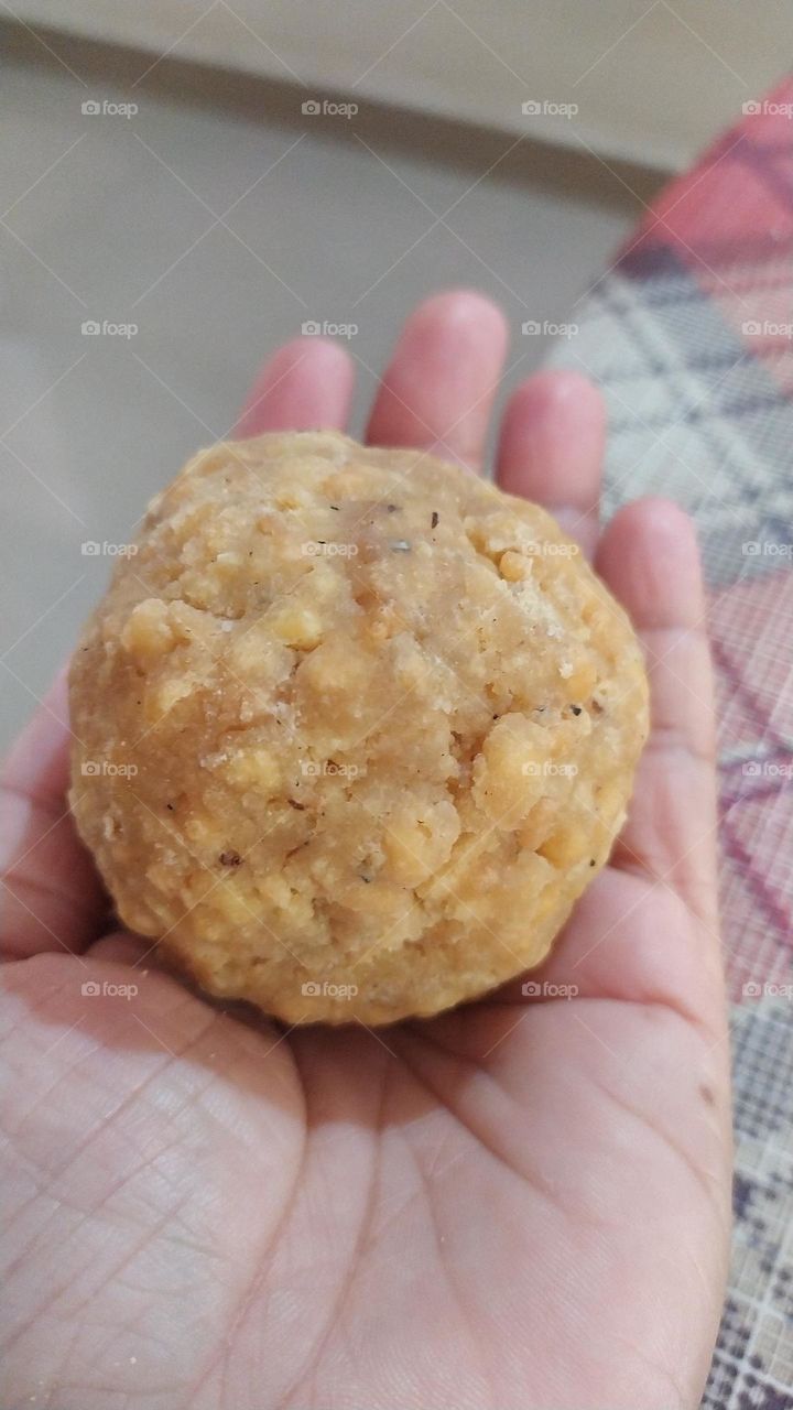 Laddoo Prasadam at Kollur Mookambika Temple 🙏🏻