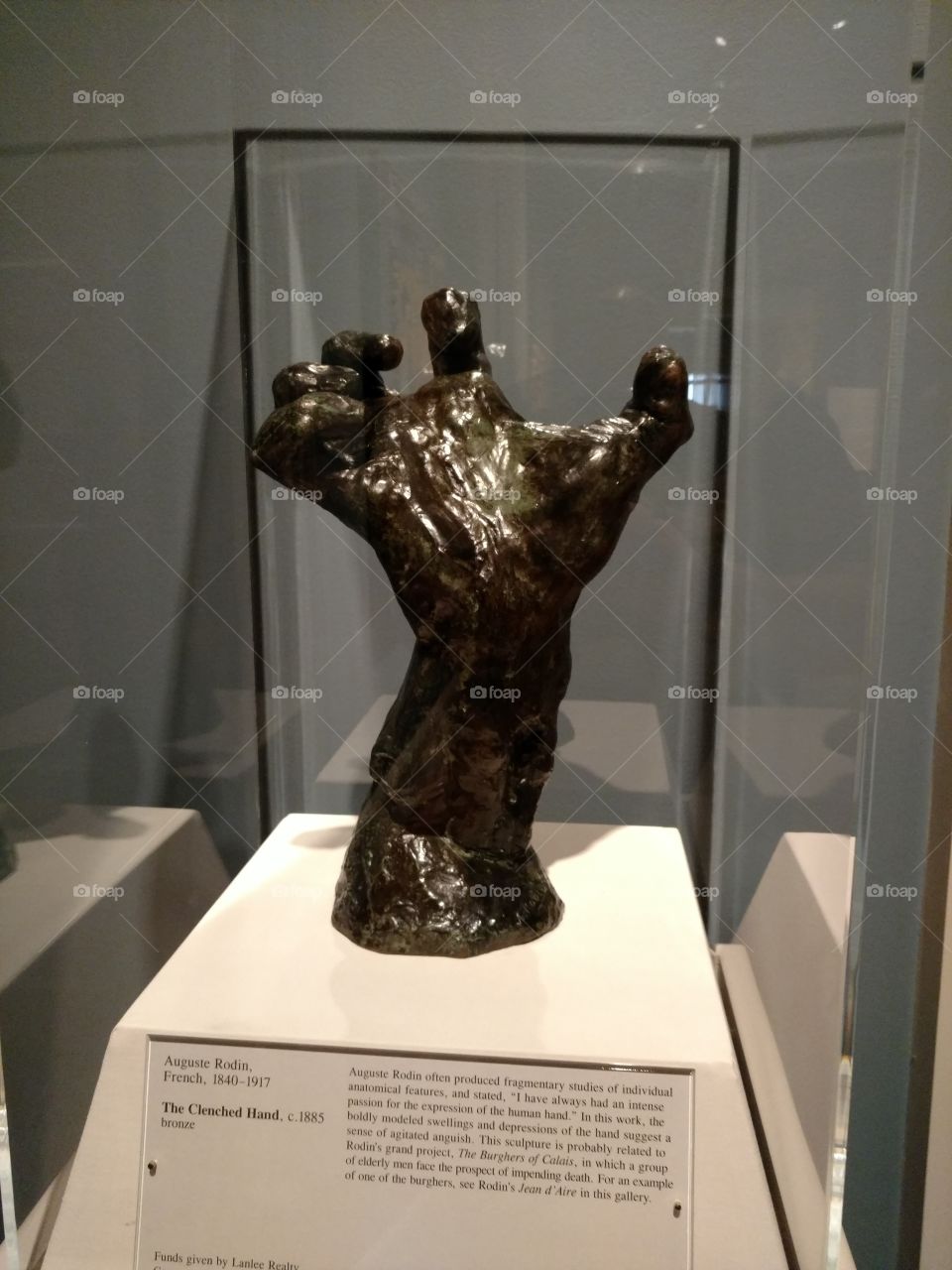 gripping sculpture
