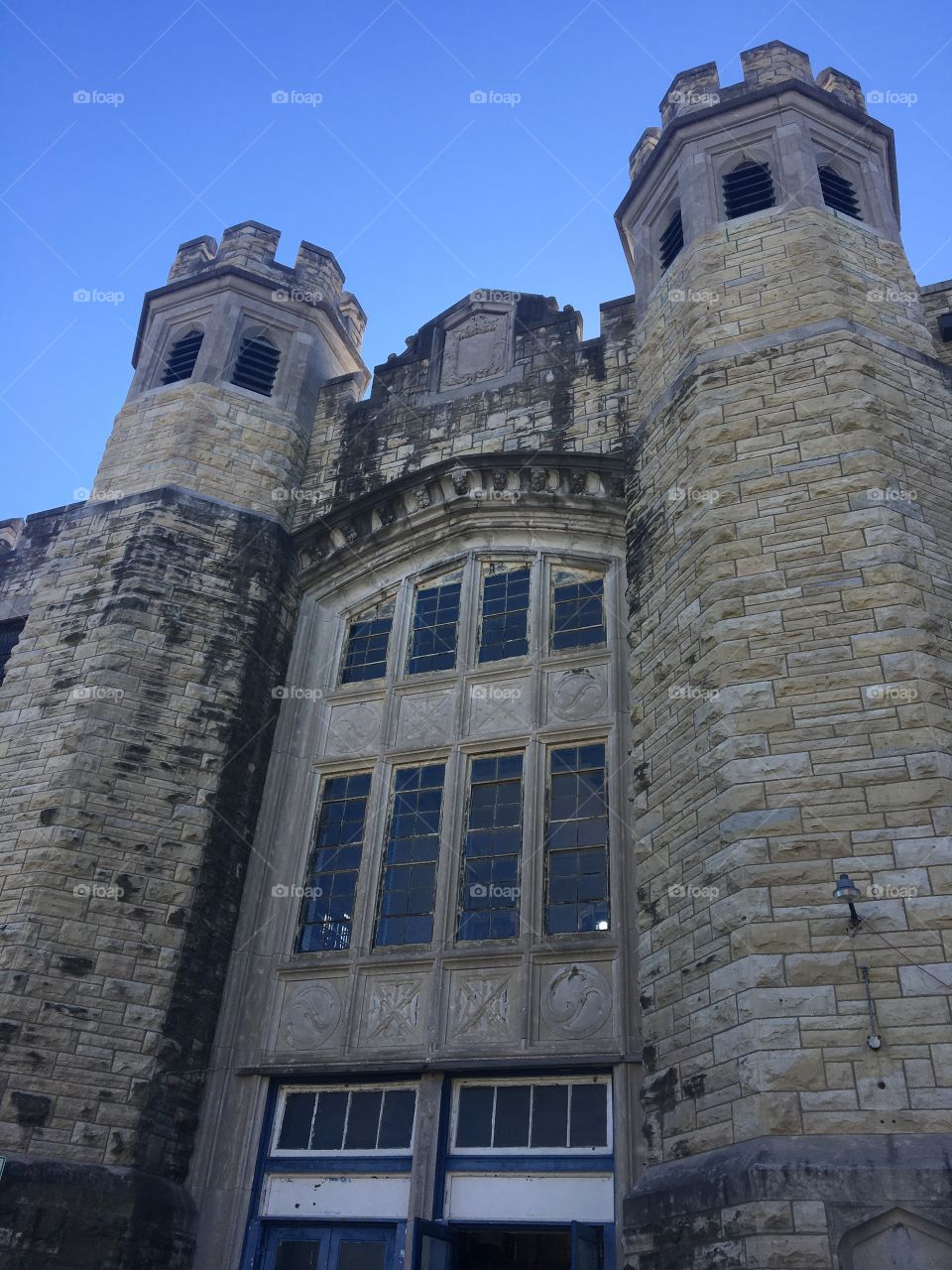 Historical building turrets