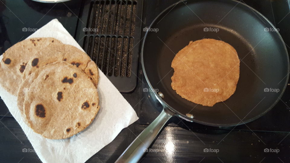 homemade wheat tortillas