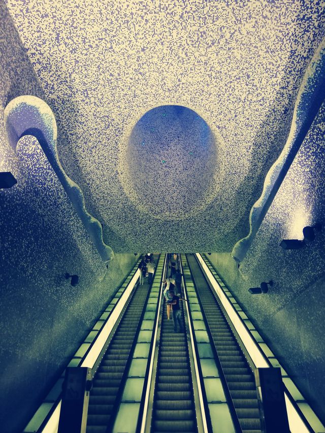 Toledo station, Naples, Italy