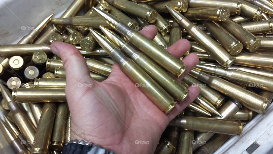 Ammunition, Brass, Bullet, Gun, Pistol