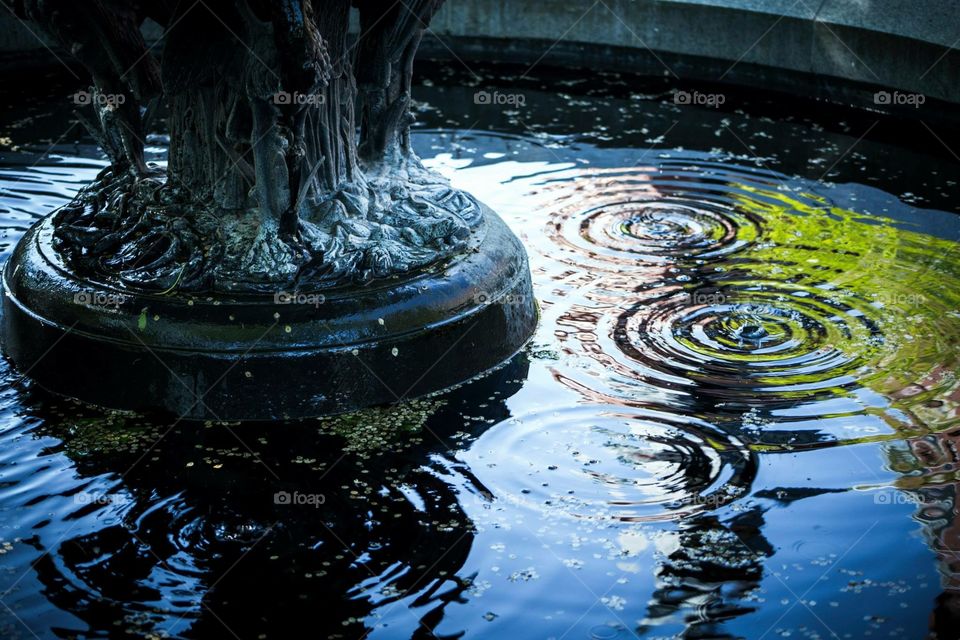 Fountain Ripples. Taken in Washington DC.
