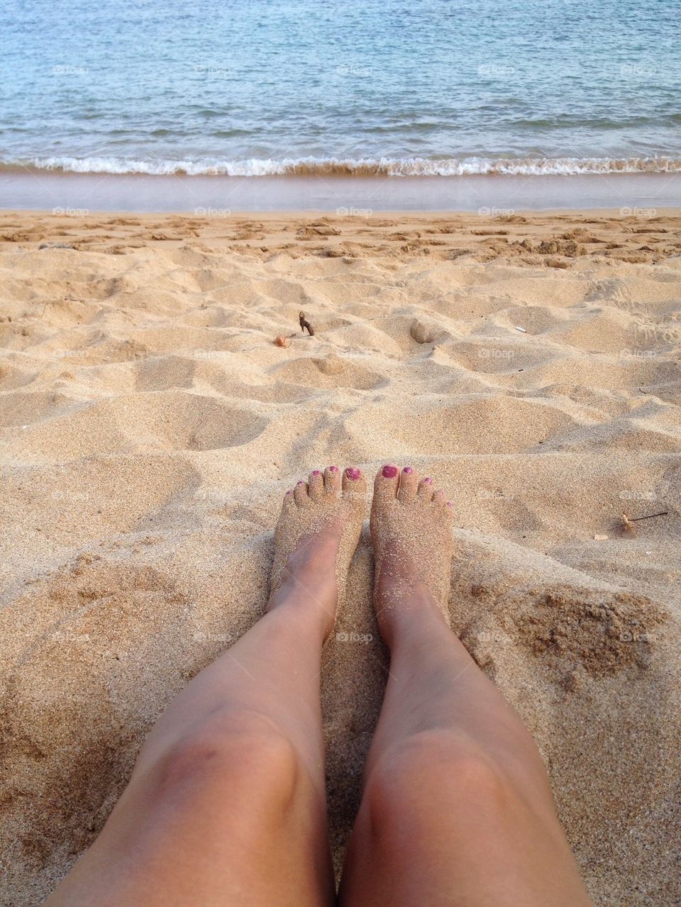 Beach feet