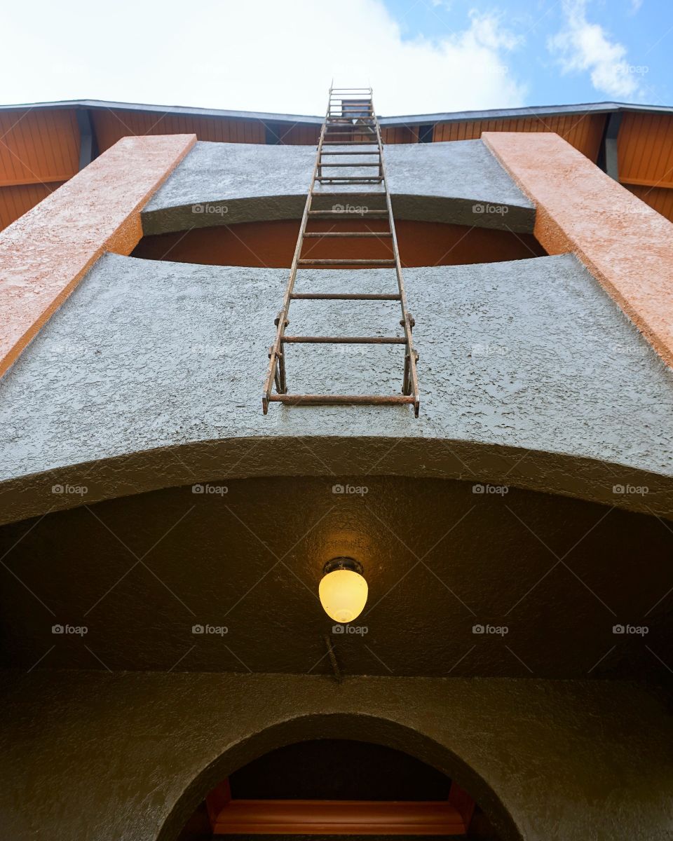 Stairway to Heaven. Can I please live in this incredible tower of babel house??