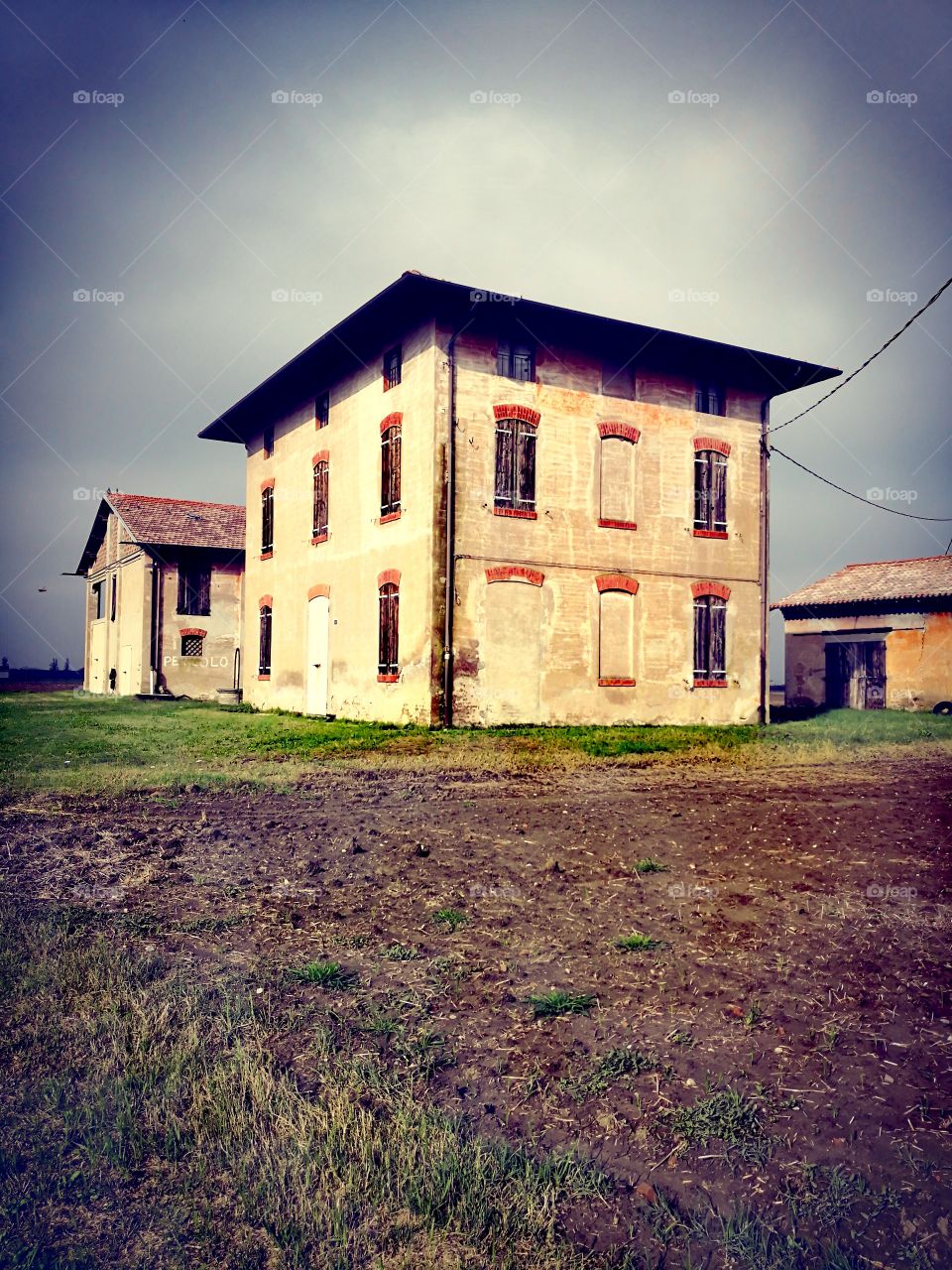 Abandoned house Second World War