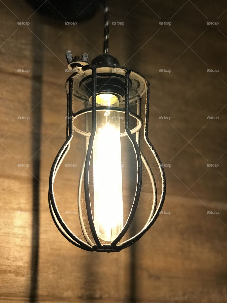 Portrait photography of a light bulb