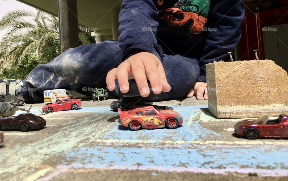 Kids in the City of Chalk