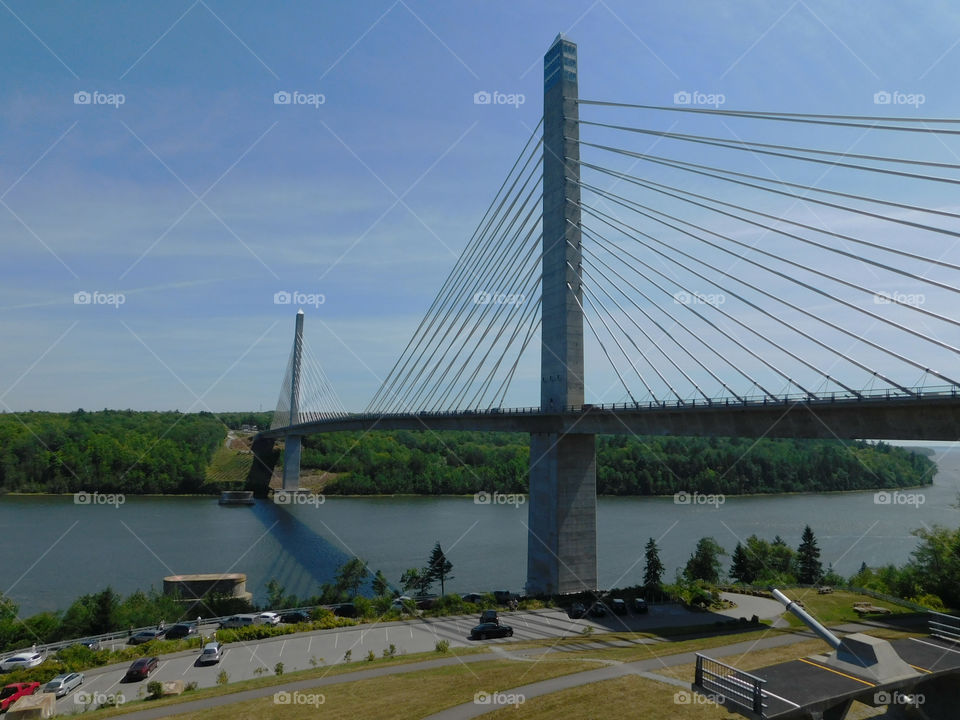 View of Penobscot Narrow bridge