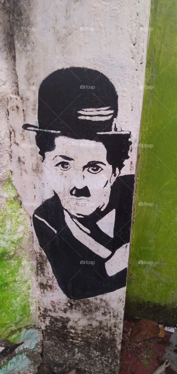 wall art Chaplin