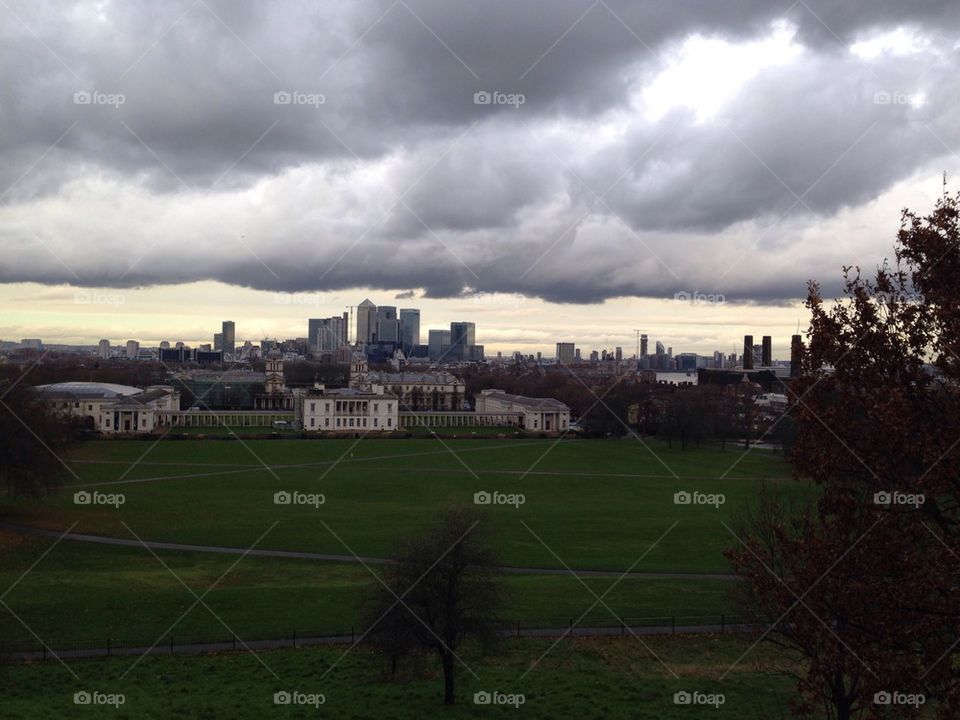 Wintery Greenwich 