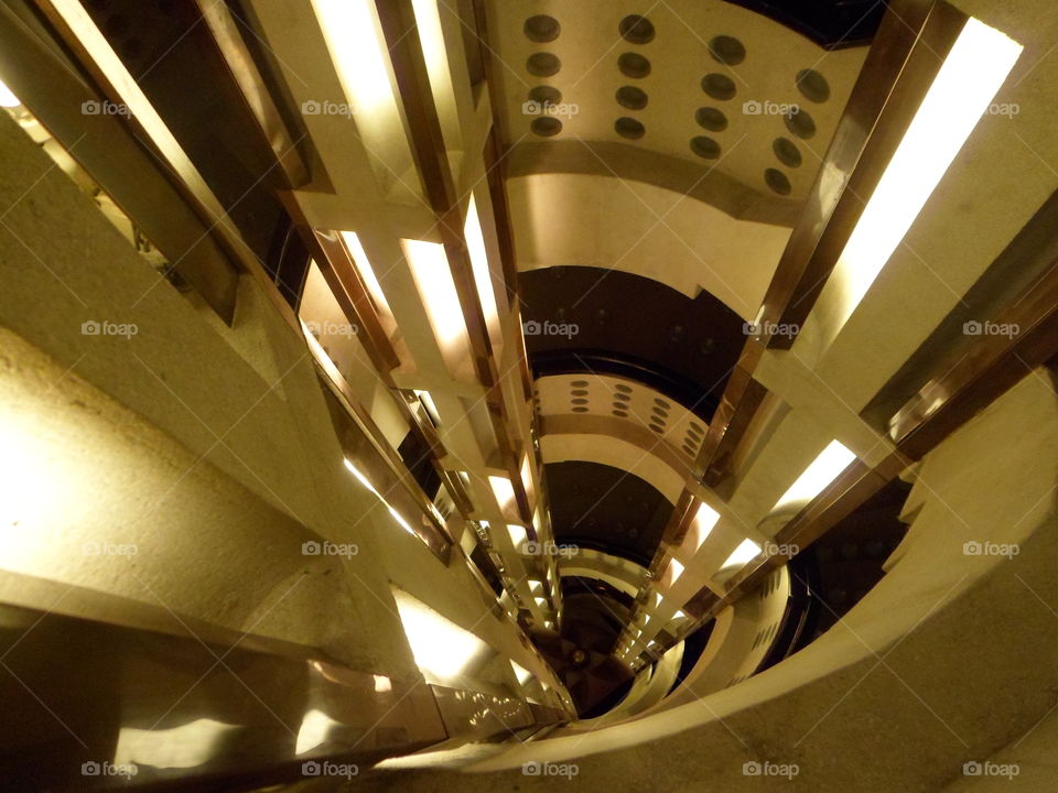 Staircase and light in Germany