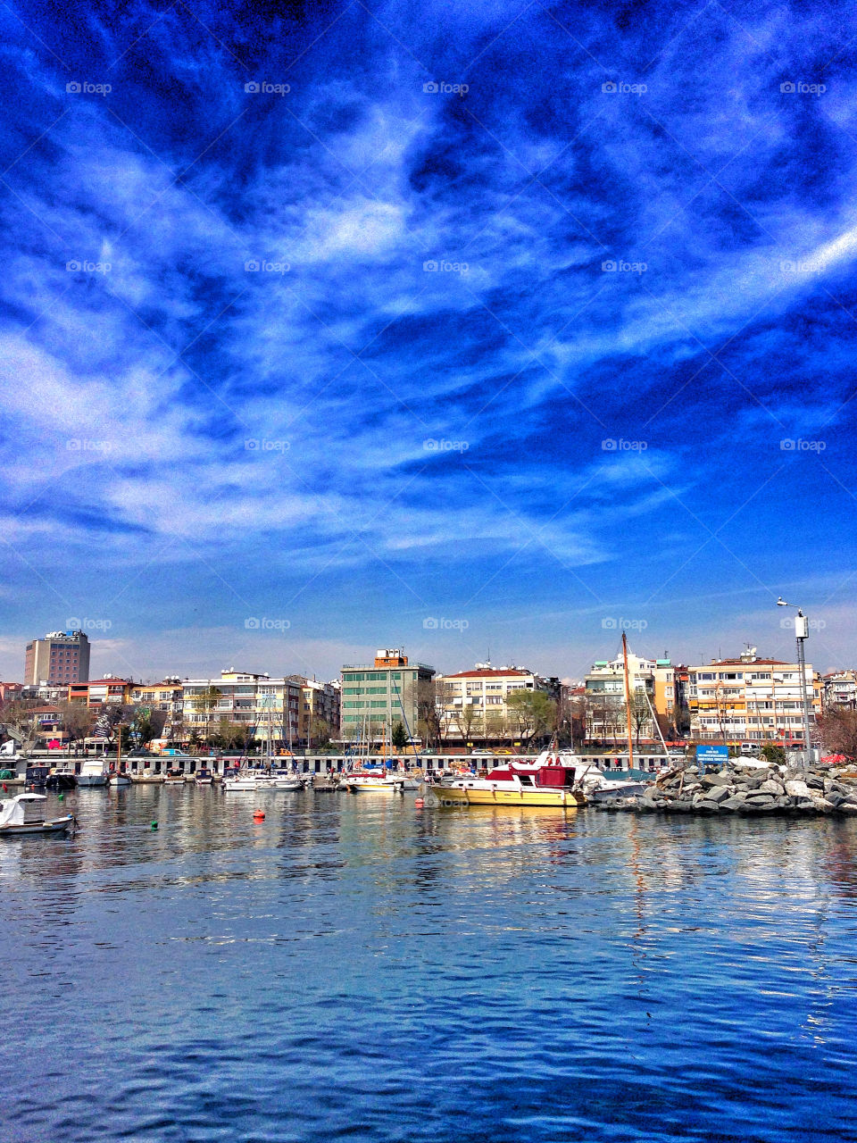 istanbul port marina yatch by pitikelebek