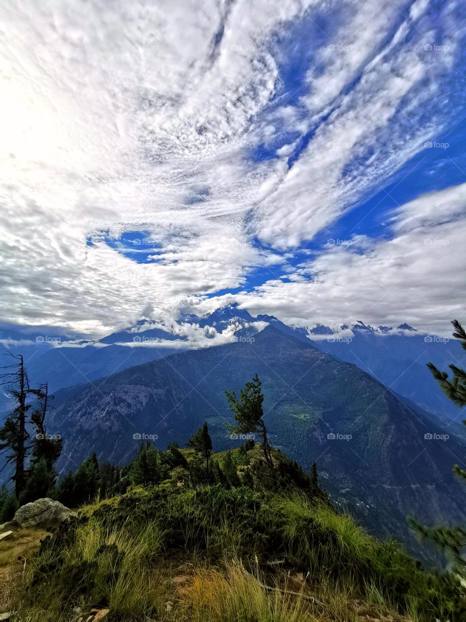 picturesque of the great Himalayan top
