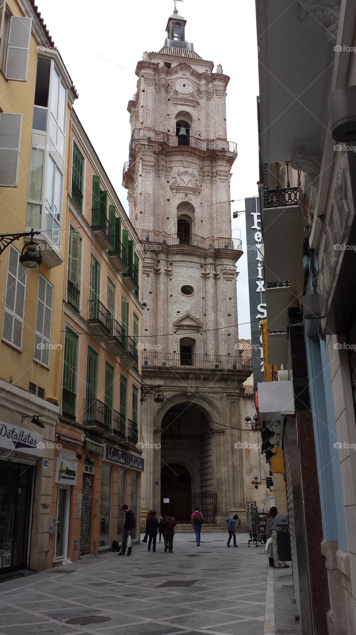 Cathedral in Malaga, Spain