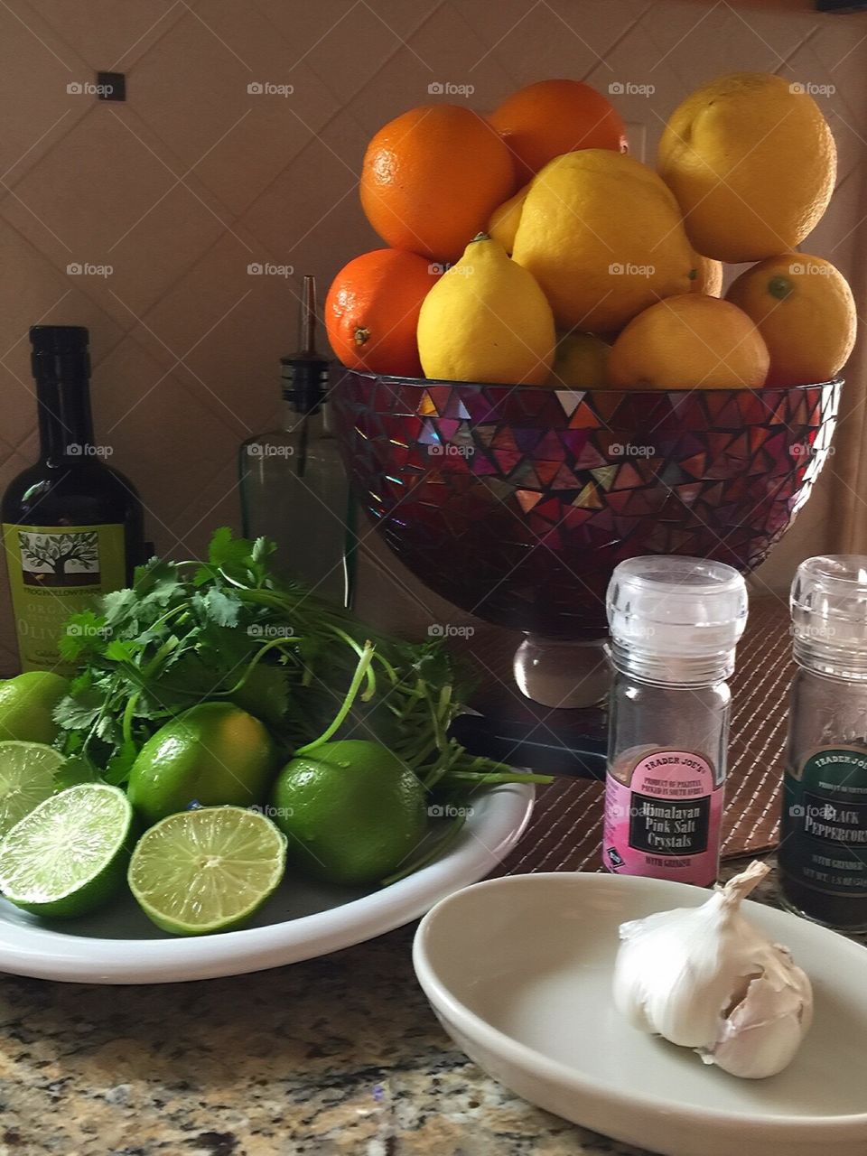 Fresh ingredients for my Cilantro Lime Chicken 