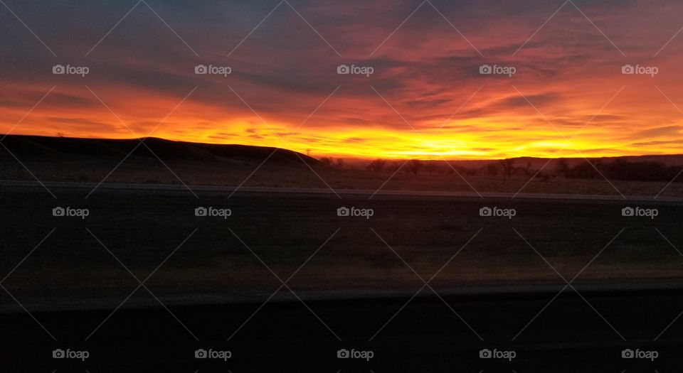 Wyoming Magestic Sunrise