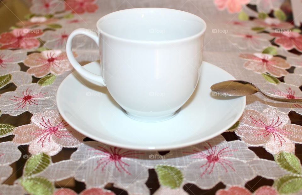 cup white