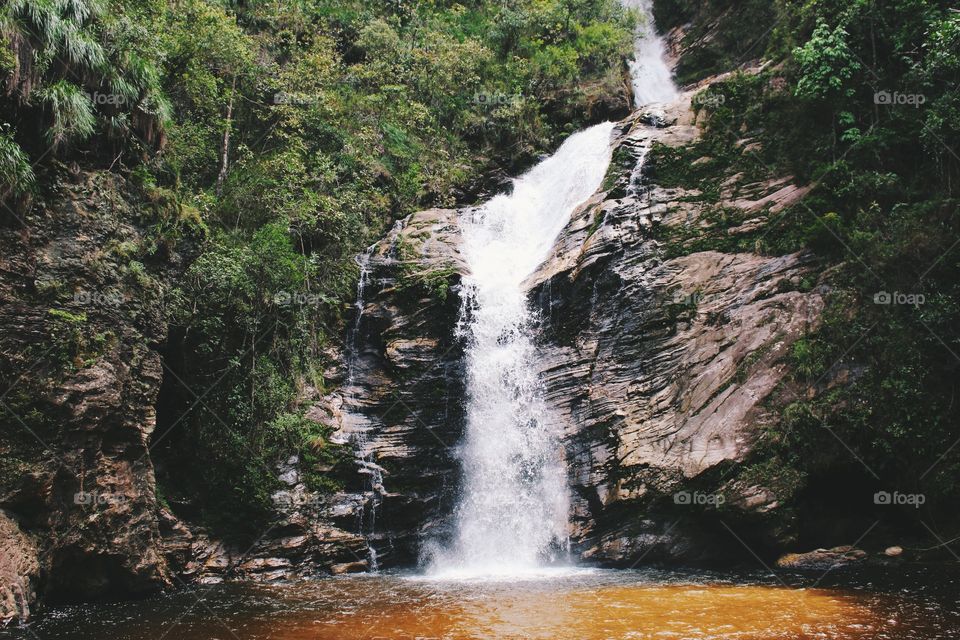 waterfall Brazil 
