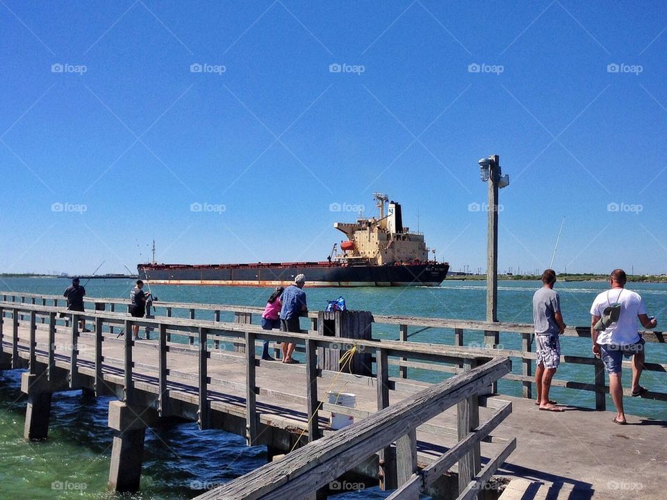 You are scaring the fish away