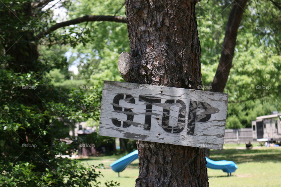 Stop sign