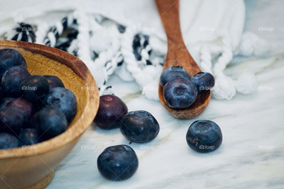 Blueberries from the garden 