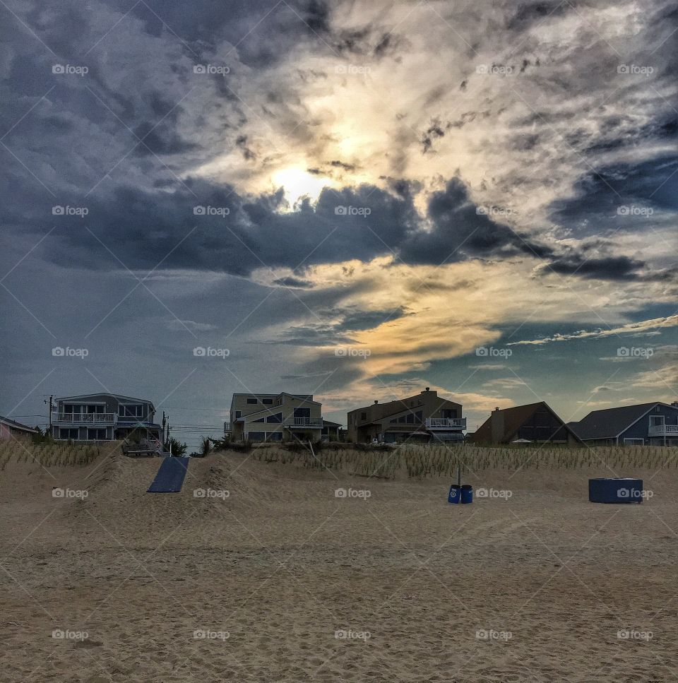 Clouds getting in the way...