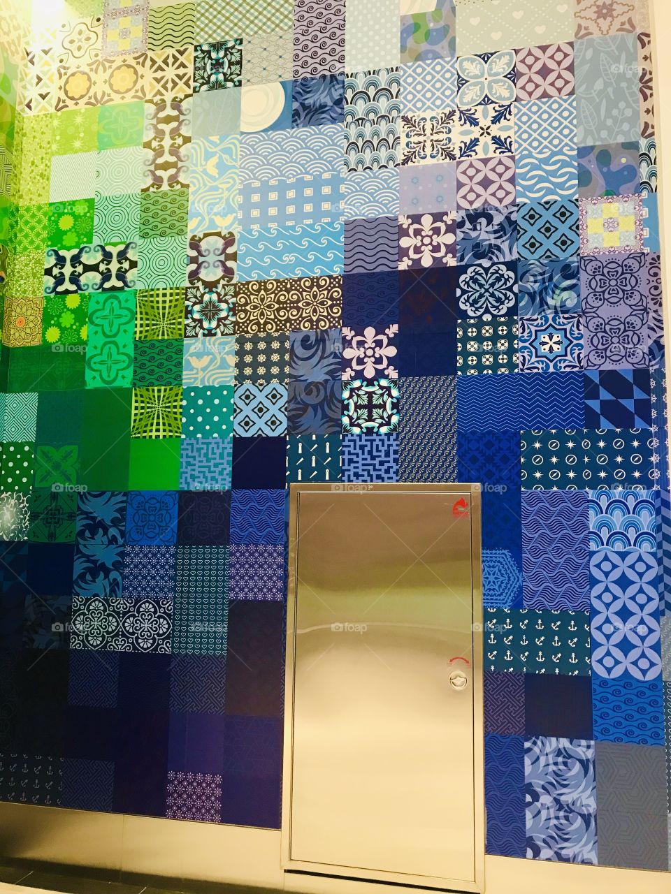 Beautiful colourful wallpaper, pattern, design, style