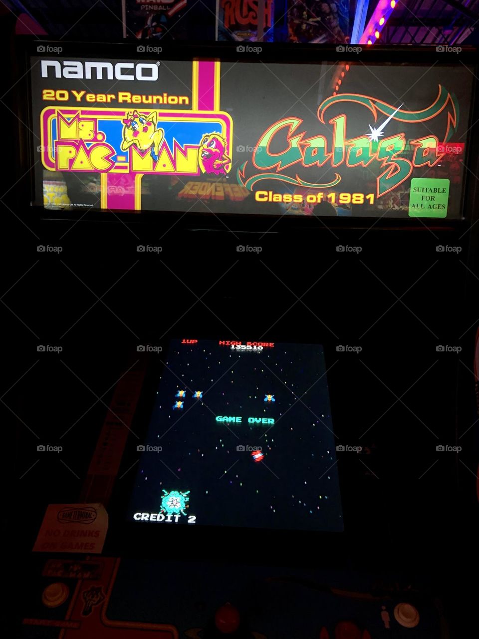 Favorite video games retro gaming Galaga Ms Pac Man 1980 eighties arcade classic 