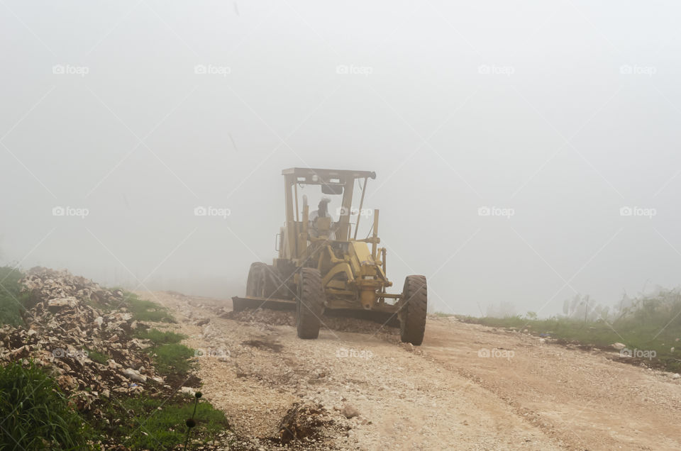 Working On A Foggy Day