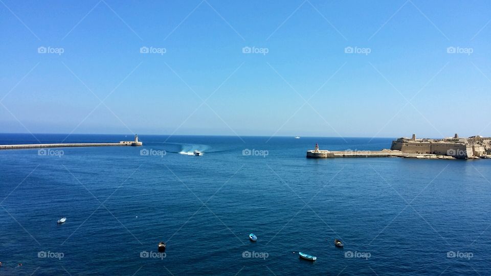 Grand harbour Malta