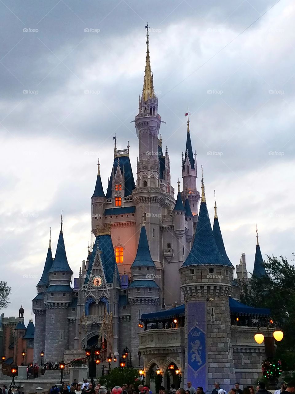 Cinderella's castle in Disney's Magic Kingdom