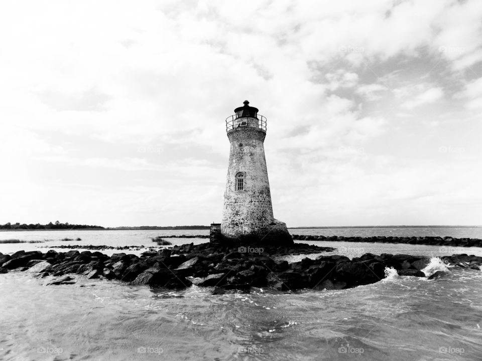 Going out to an old lighthouse 