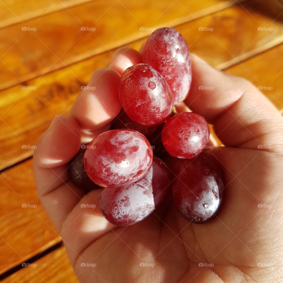 Grapes for sunny days like this!