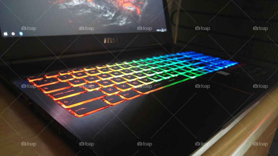 Colour of the world, RGB keyboard