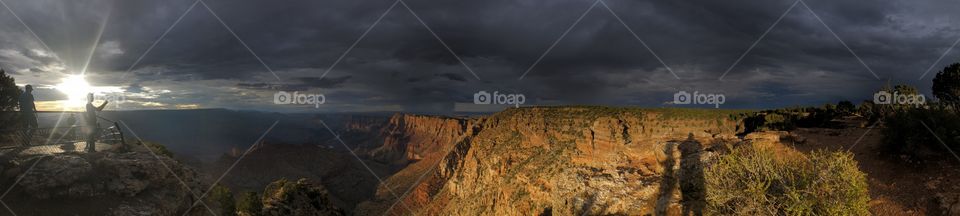Clouds over the Grand Canyon