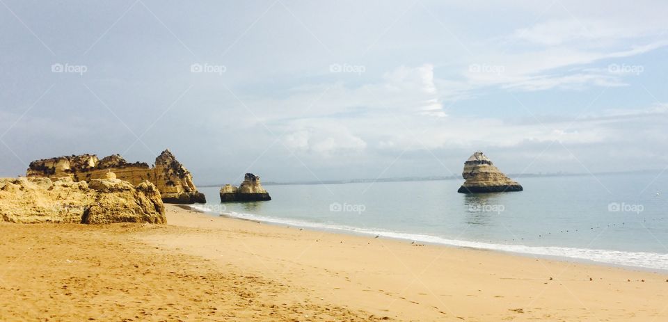 Beach. Lagos - Algarve - Portugal 