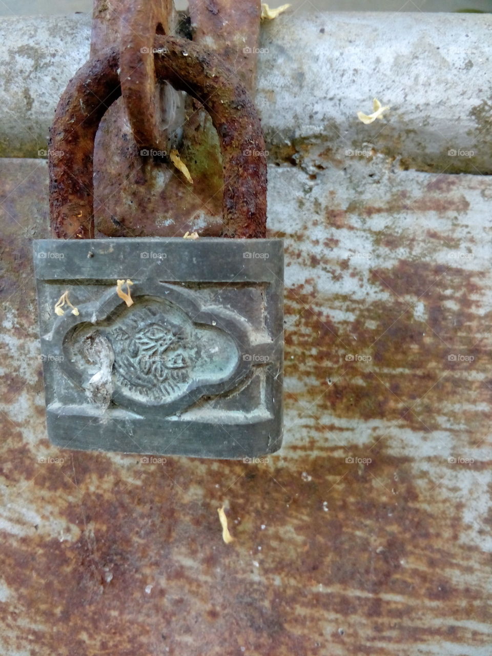 old padlock