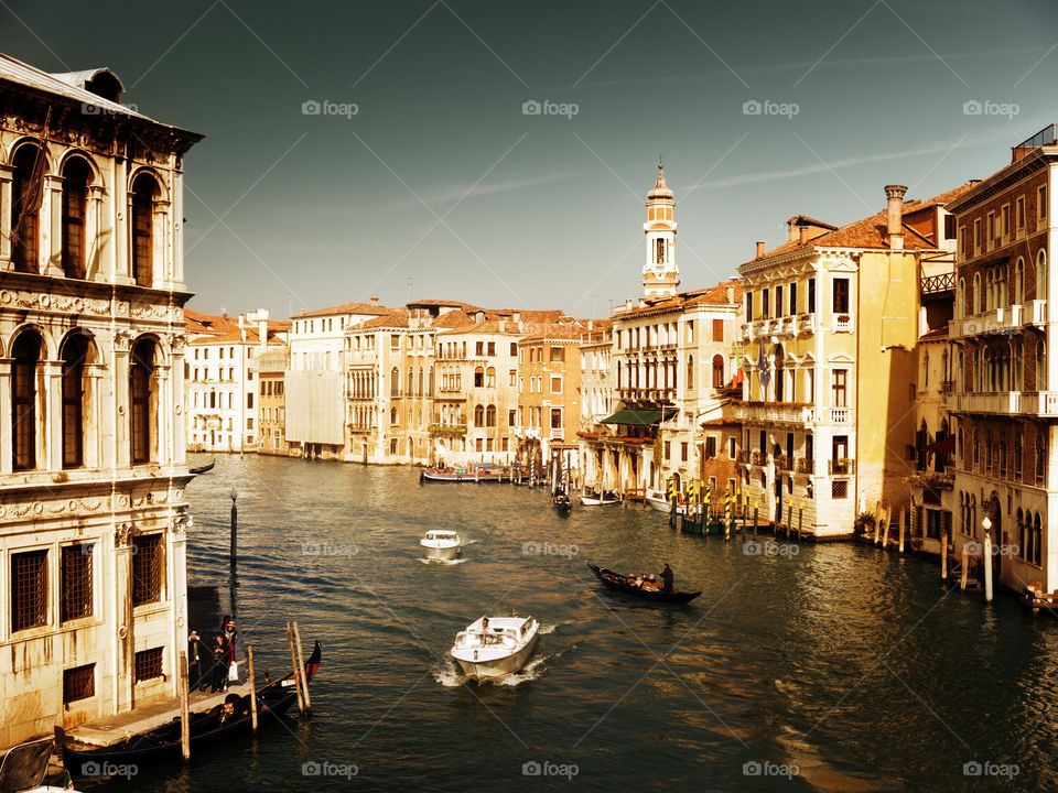 Canal, Gondola, Architecture, Venetian, Travel