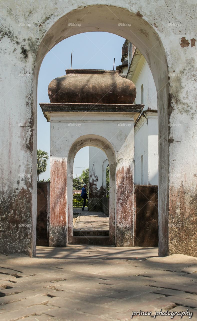 Looking through gates