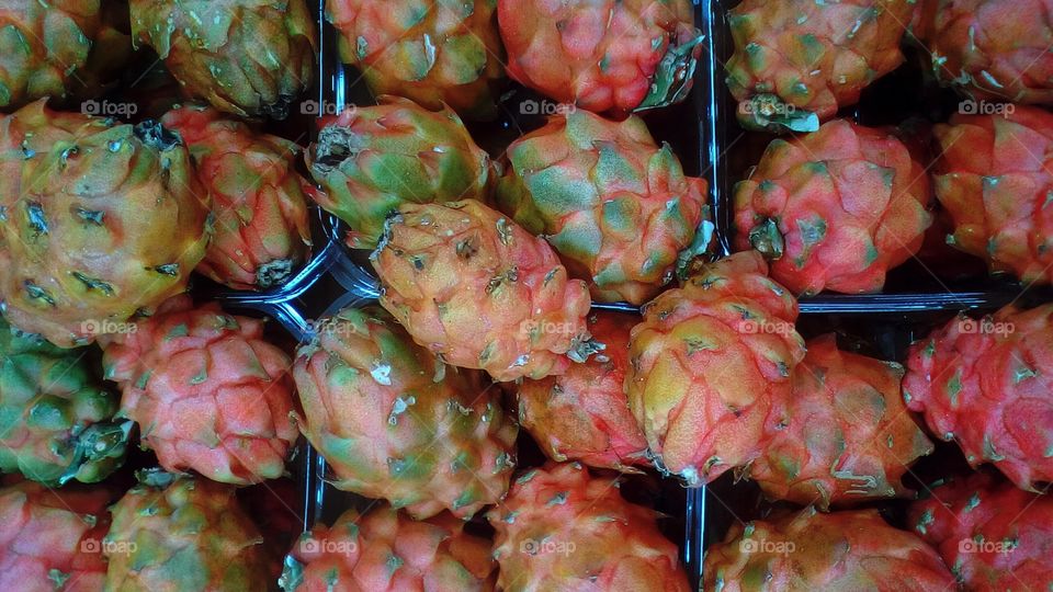 Tropical exotic delicious fruits in market
for sale