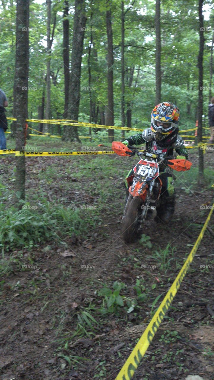 Moto Up. This is my 6 year old son racing harescramble at Stoney Lonesome in Columbus IN. He got 1st place that day (last Sunday) in the 50cc class. 