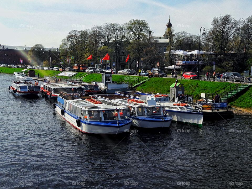 River, Water, Watercraft, Vehicle, Boat
