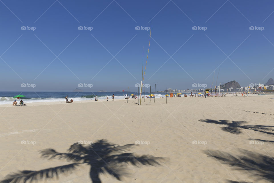 Beach landscape.