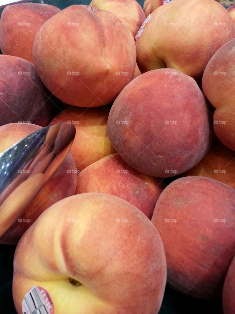 peaches. fruit
