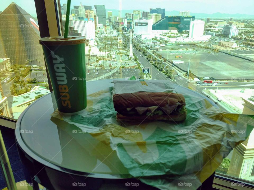 Subway with a view