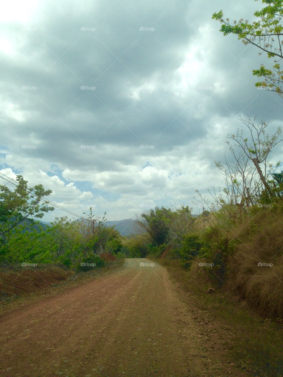 Costa Rica Dirt Road