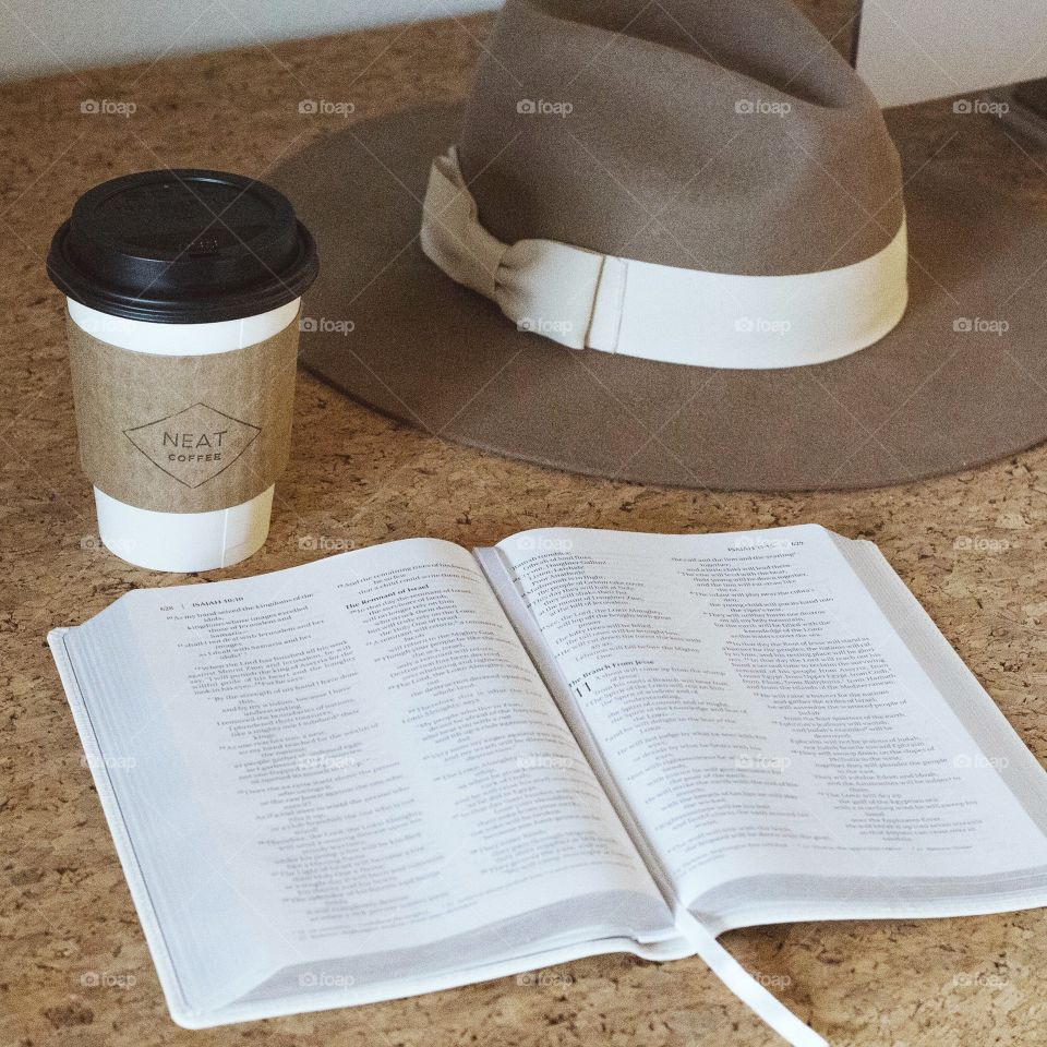 Coffee bible hat